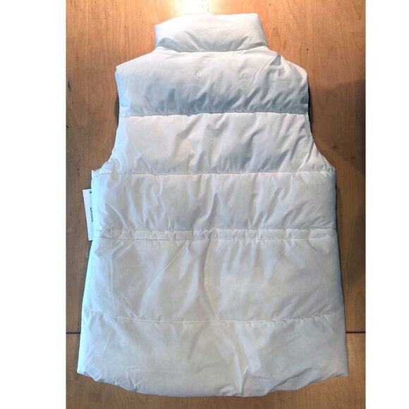 SOLD—Calvin Klein Performance White Quilted Puffer Vest Size Medium - Picture 7 of 12